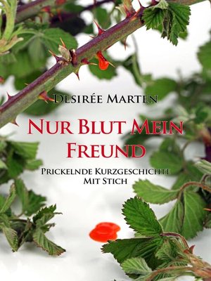 cover image of Nur Blut mein Freund